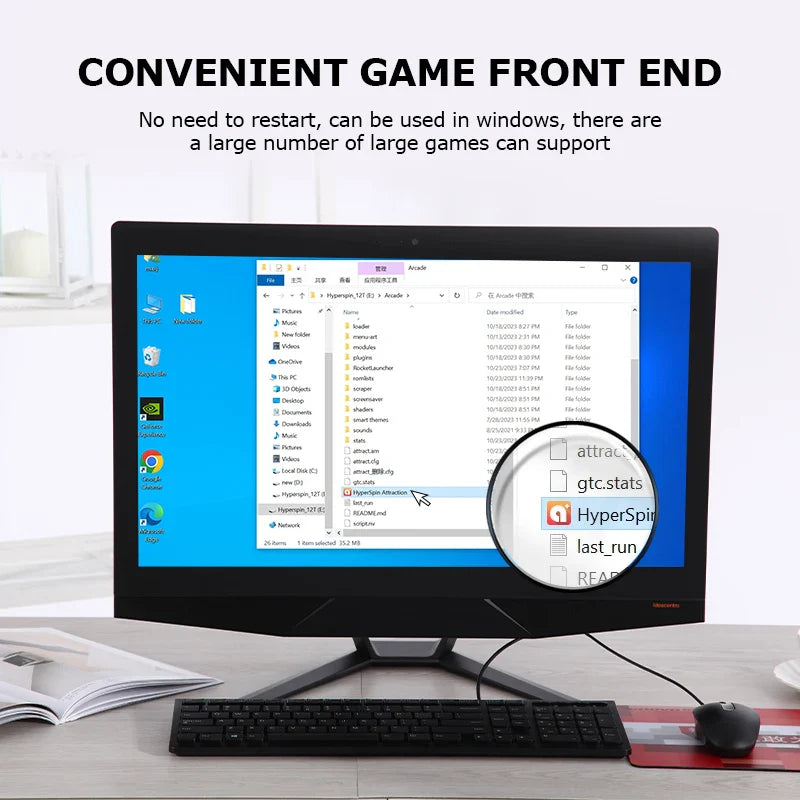 12TB Portable External HDD with 100,000+ Retro Games HS 3.5 CH 12T HDD T3