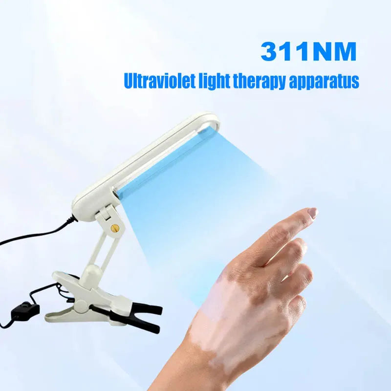 Handheld 311nm UVB Phototherapy Lamp Treat Psoriasis, Eczema & Vitiligo at Home 220V AU