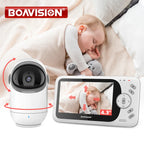 Wireless 4.3" Video Baby Monitor with 2-Way Audio & Night Vision -VB801 NO Plug