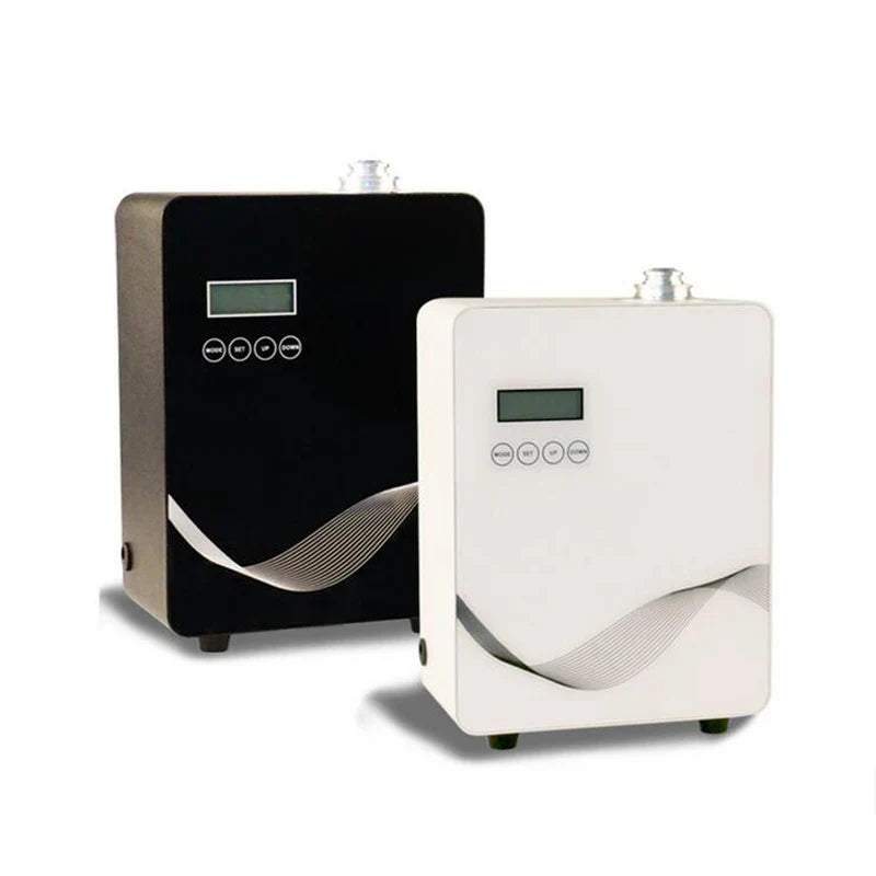 Wall-Mountable Scent Diffuser for Large Rooms and Lobbies Black