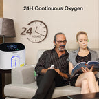 1L to 8L Portable Home Oxygen Concentrator with Nebulizer