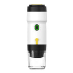 Portable 3-in-1 Capsule Coffee Machine Cordless, Rechargeable, for Home, Car & Camping