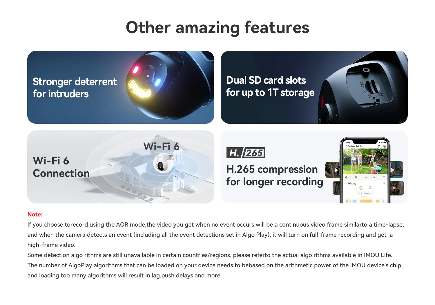 5MP Outdoor WiFi Security Camera with Color Night Vision