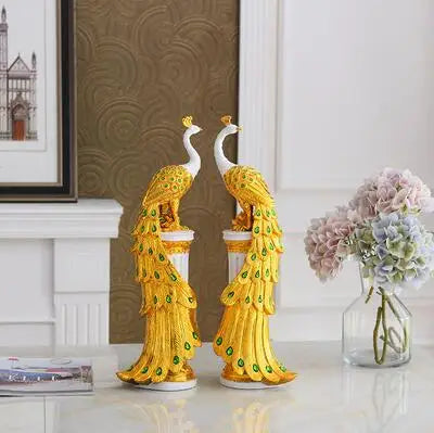 Elegant Resin Animal Sculpture for Living Room Decor