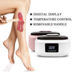 2L White Paraffin Wax Bath Electric Wax Warmer SPA Kit with Gloves & Accessorie