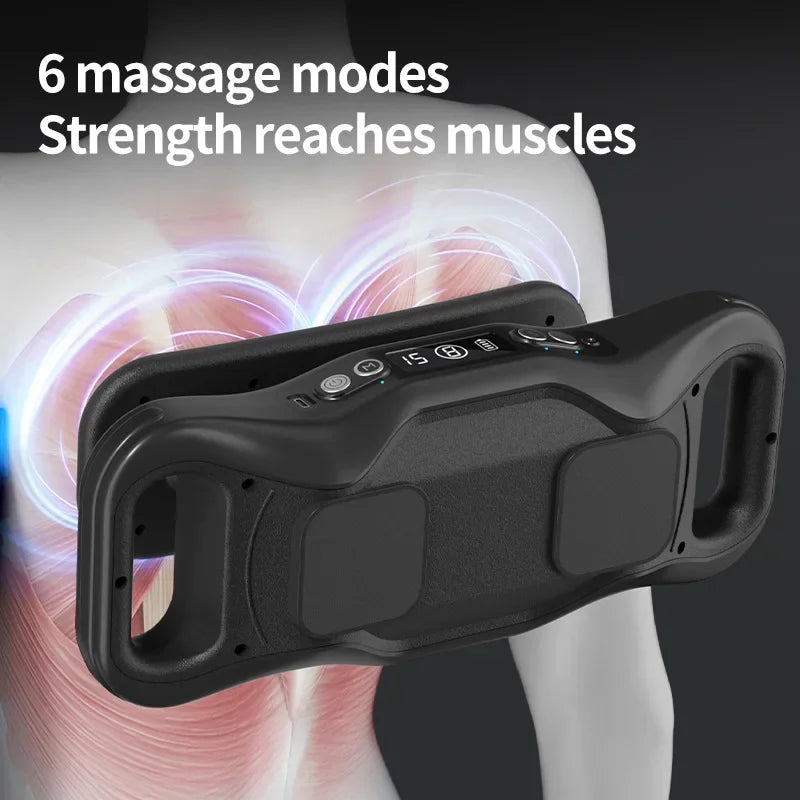 Cordless Deep Tissue Vibration Massage Gun for Home and Travel Use