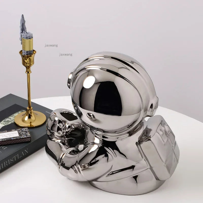 Creative Astronaut Wine Rack Space-Themed Wine Holder for Kitchen, Living Room, Bar