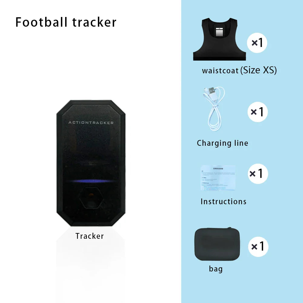 Outdoor GPS Tracker Vest for Soccer Performance Analysis