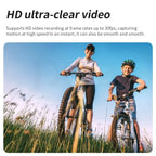 Rechargeable 4K Outdoor Sports Cam with 270° Flip Screen – Black