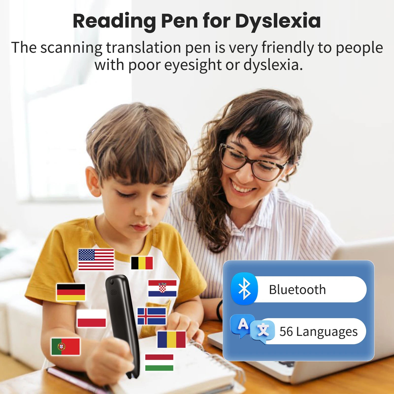Portable Multi-Language Translator Pen for Travel & Study