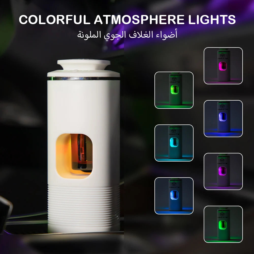 Cordless Aromatherapy Diffuser for Car, Home & Office Quiet Rechargeable Essential Oil Sprayer