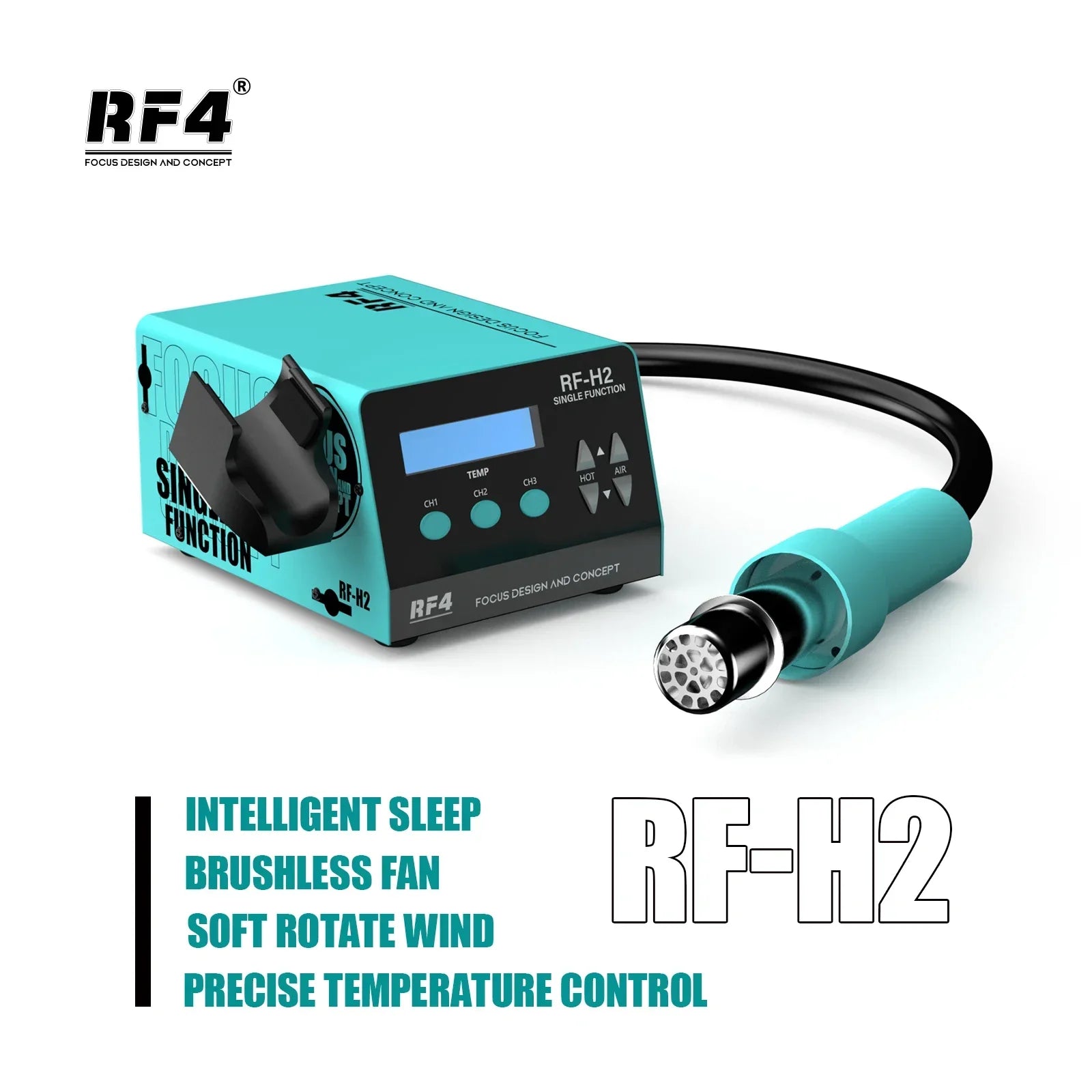 1000W Digital Hot Air Rework Station for PCB Repair