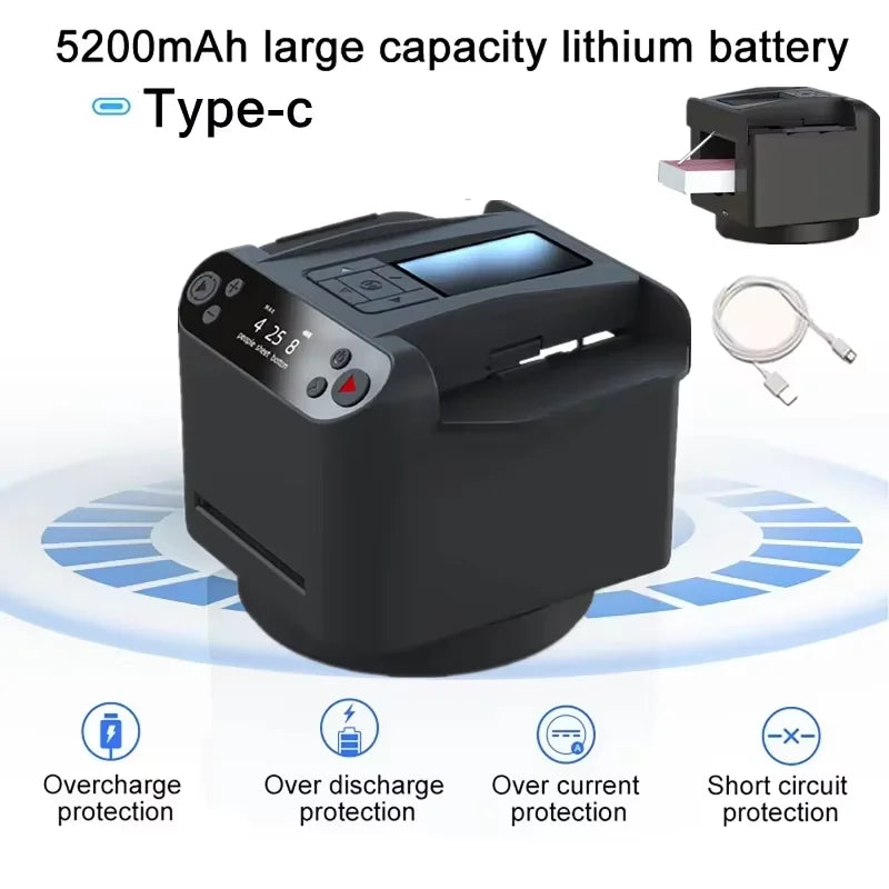 2-in-1 Automatic Card Shuffler with Rotating Dealer Function