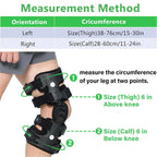 Right Knee Osteoarthritis Unloader Brace Adjustable Fit