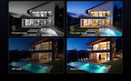 8MP Dual Lens Outdoor WiFi Camera with Night Vision