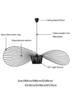 Art-Inspired Ceiling Lamp for Bedroom or Dining