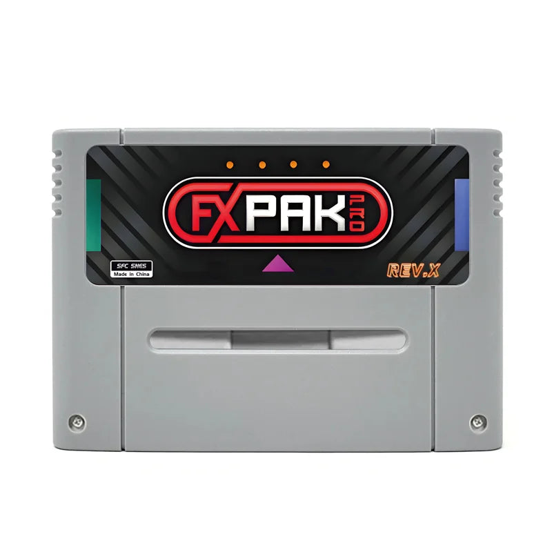 16-Bit FXPAK Pro Cartridge with 16GB TF Card – Supports SNES/SFC and Enhancement Chips