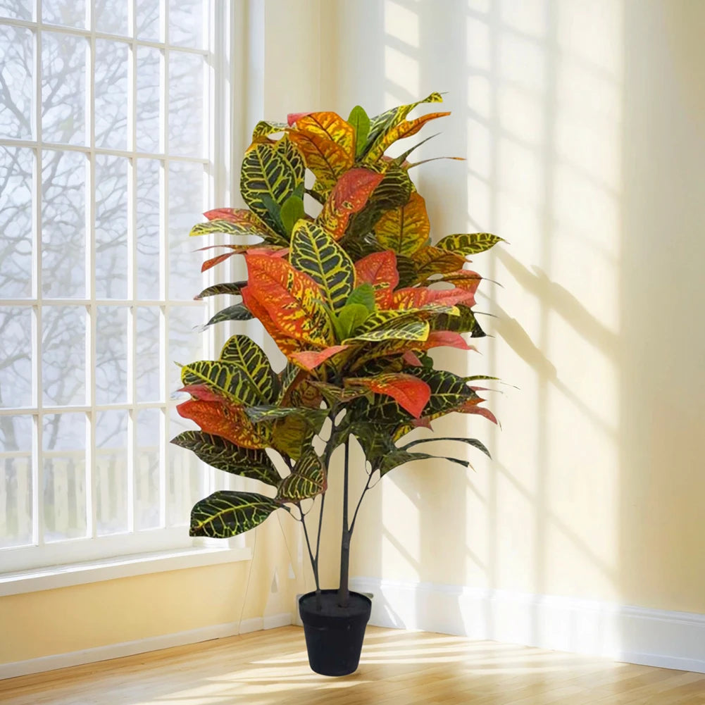 Tall Faux Silk Banyan Tree, Office & Home Display