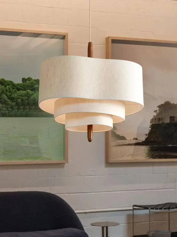 LED Cloth Ceiling Lamp for Restaurant and Home