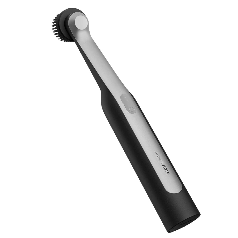 Rechargeable Spin Scrubber with 12 Heads – 250RPM Motor, 2 Speeds, Lightweight for Home Cleaning