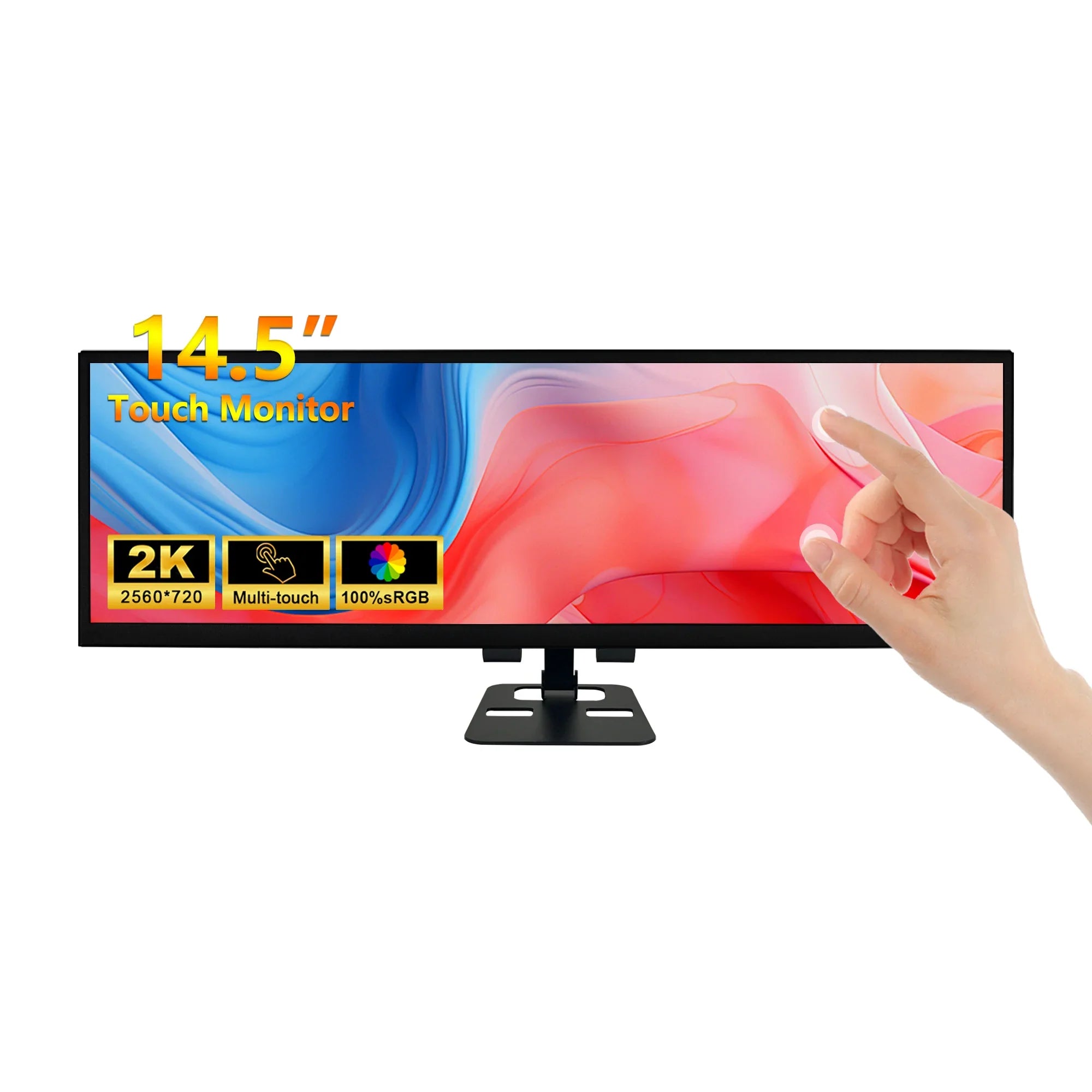 14.5” 2K Portable Touchscreen Monitor with HDMI & USB-C