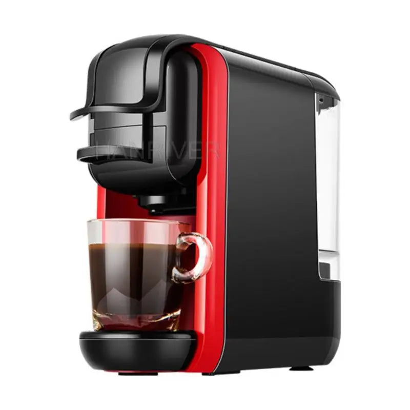 Portable Capsule Coffee Machine 1450W – Espresso & Americano Brewer for Home Office