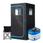Home Spa Steam Sauna with 1600W Steamer and Chair