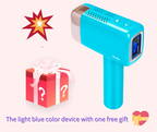 2-Lens Laser Epilator with 500K Flashes and ICE Cooling