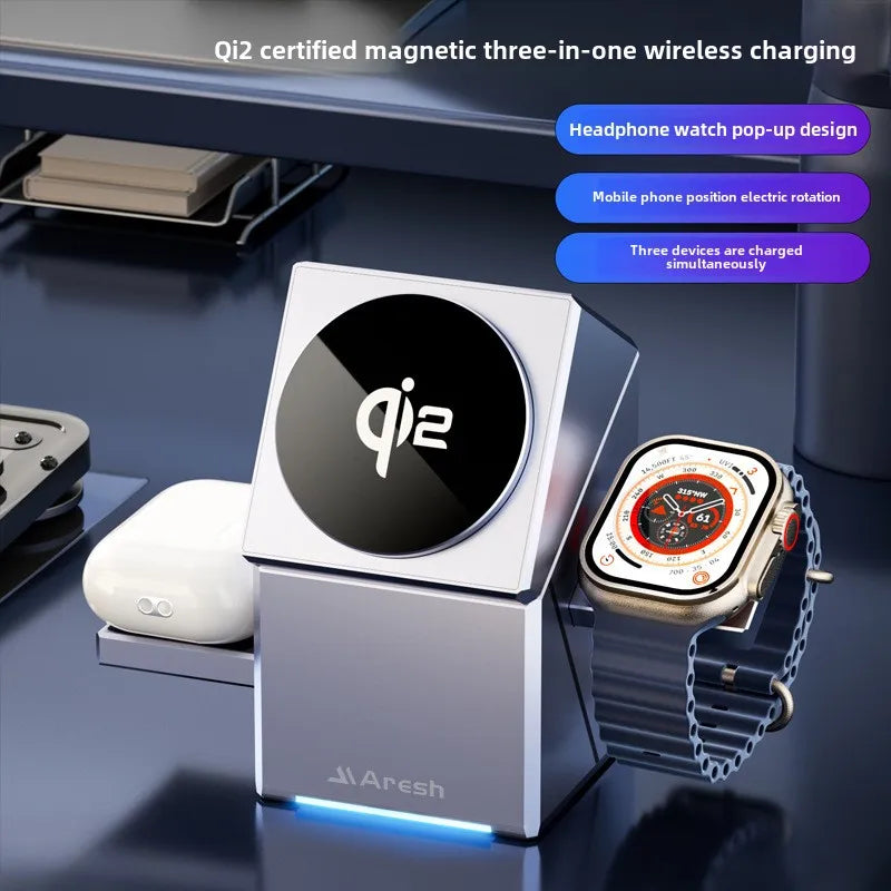 15W Magsafe Wireless Charging Stand for Multiple Devices