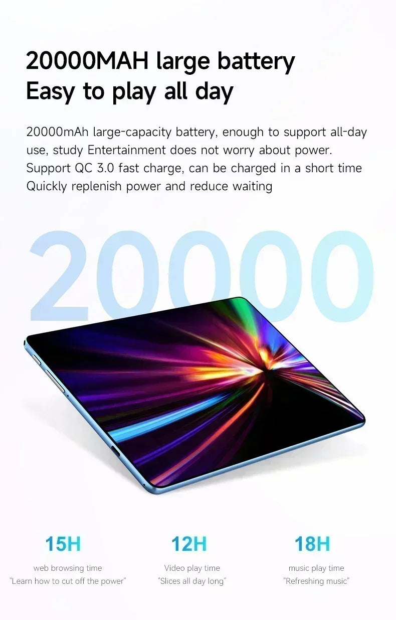 11" Full HD Tablet with Dual SIM and Accessories