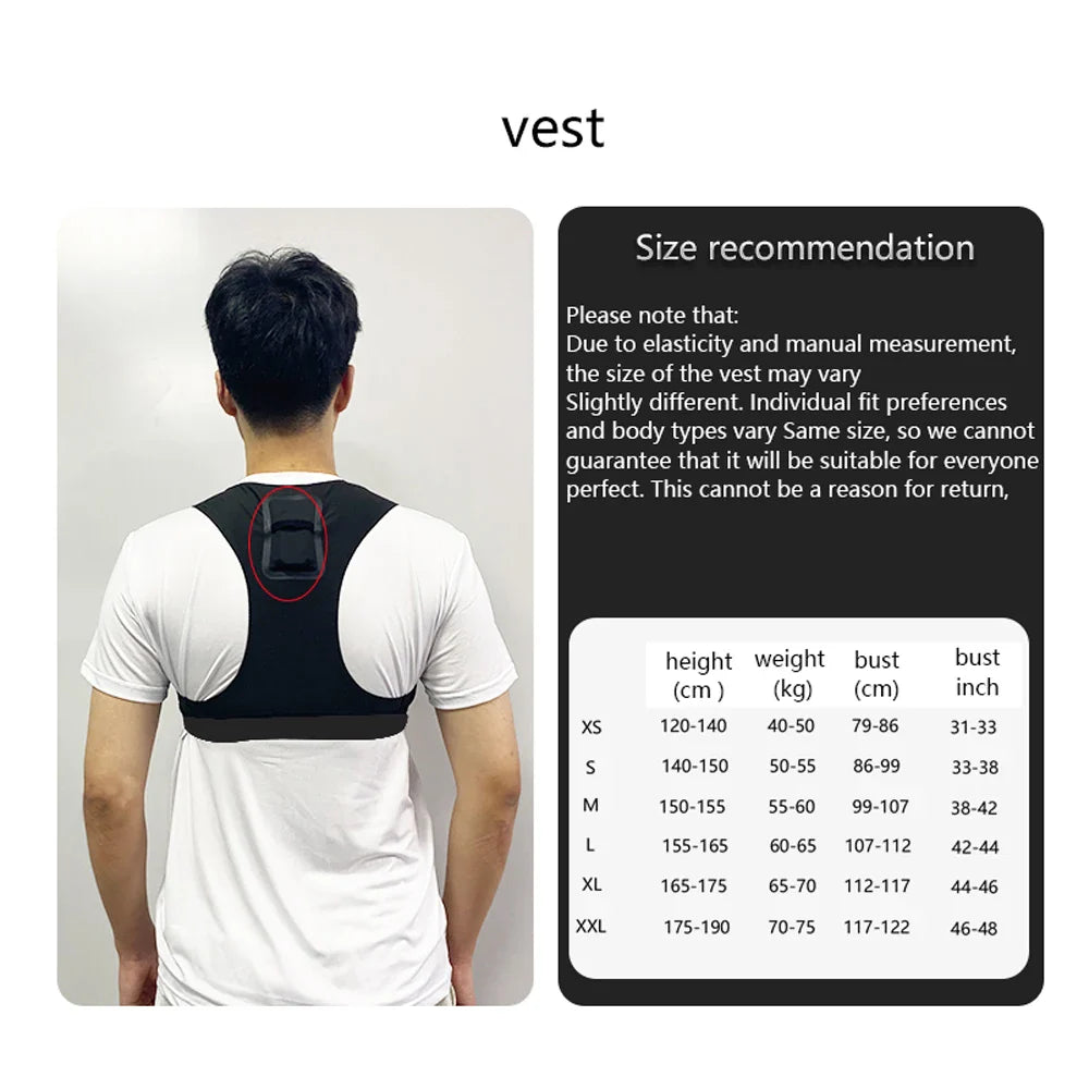 Outdoor GPS Tracker Vest for Soccer Performance Analysis