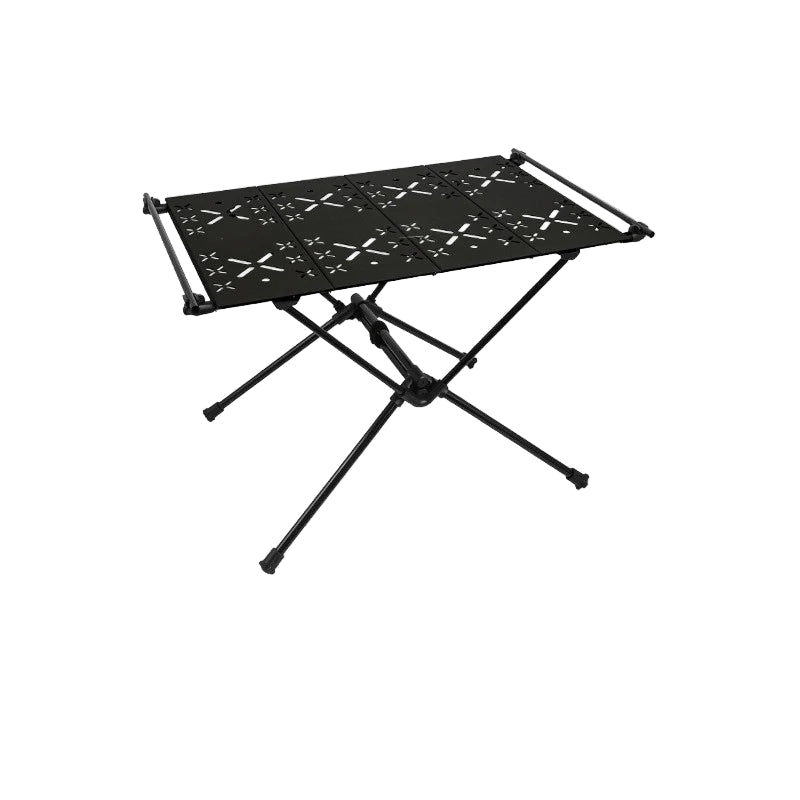 Portable Foldable Camping Table Lightweight Aluminum Alloy Outdoor Picnic & Fishing Table