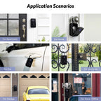 Outdoor Waterproof Key Storage Box with Smart App Control & Fingerprint Unlock
