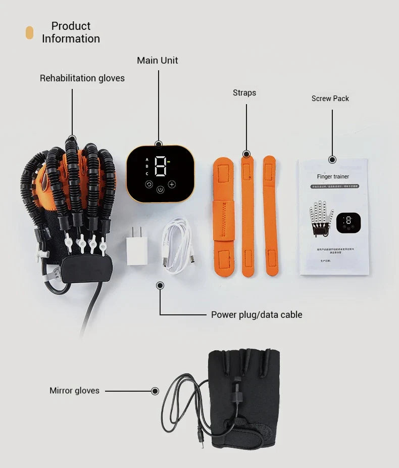 Right Hand Pneumatic Therapy Glove in Small size