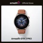 1.45" AMOLED Fitness Smartwatch with Sleep, Step & Heart Monitoring – GTR 3 Pro 46mm