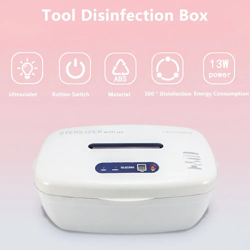 UV Sterilizer 6.5L Cabinet with Timer for Salon & Tools