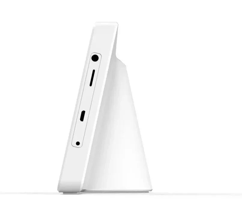 Portable Bluetooth Home Theater Speaker with RGB Lighting, White