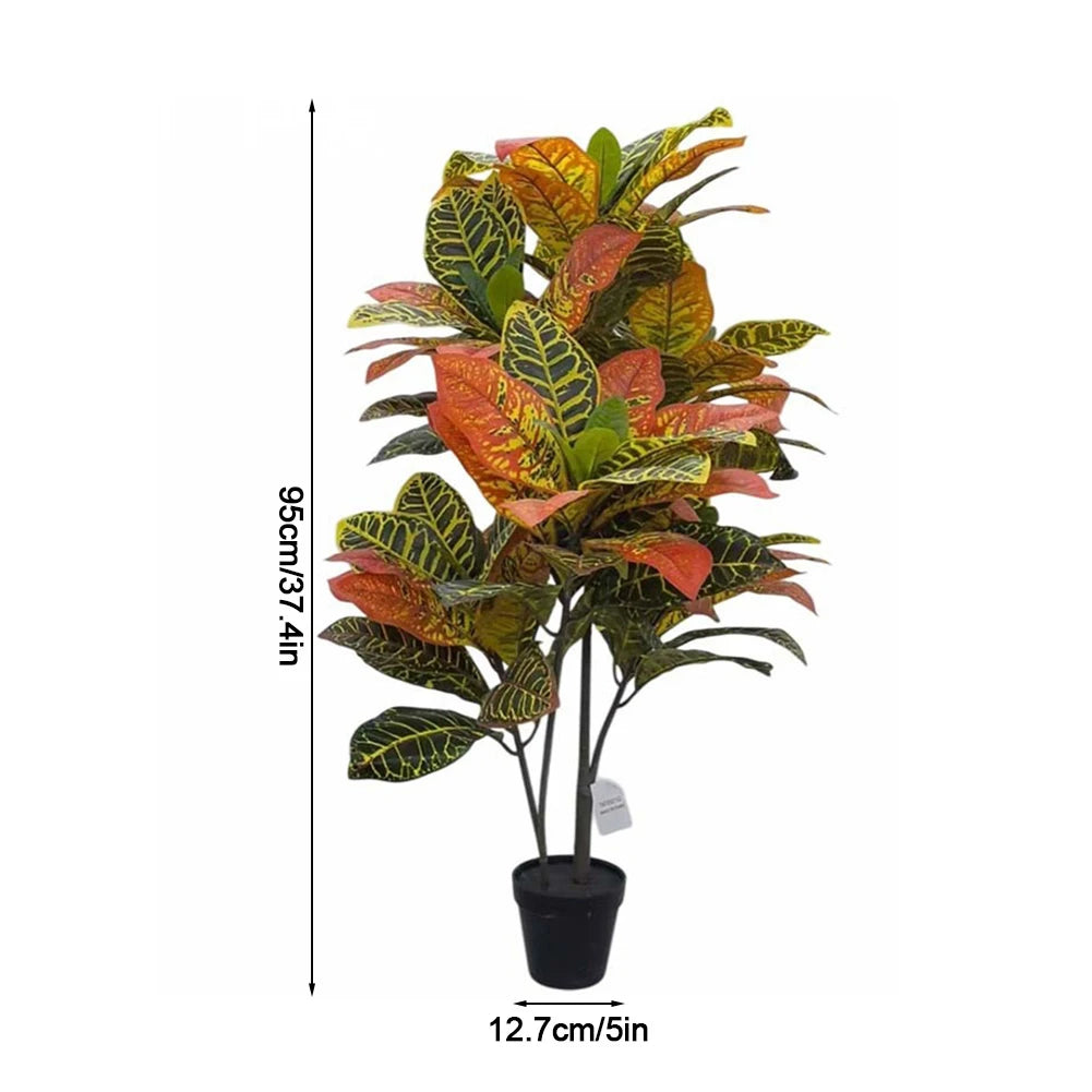 Tall Faux Silk Banyan Tree, Office & Home Display