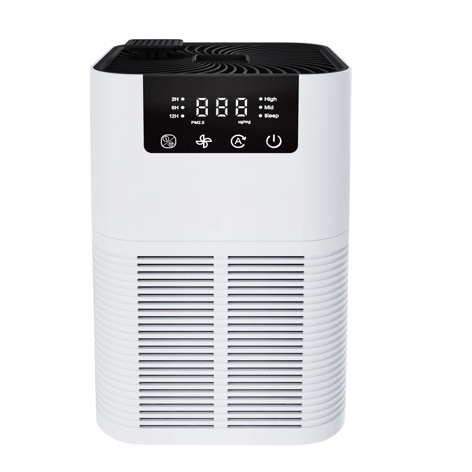 Desktop Air Purifier for Home & Office Silent Operation, 360° Air Intake, Removes Odours & Dust