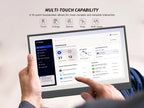 14" Portable Touchscreen Monitor 1080p IPS USB-C Display