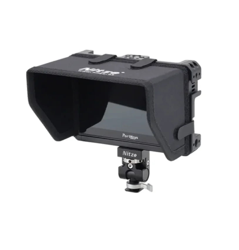 Aluminum Alloy Monitor Cage Rig with Sunshade Hood JTP3-BM5
