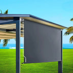2.4x2.5m Outdoor Roll Down Blackout Awning Shade