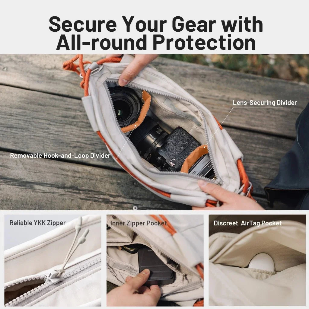 Compact Shoulder Camera Bag for Mirrorless & Accessories