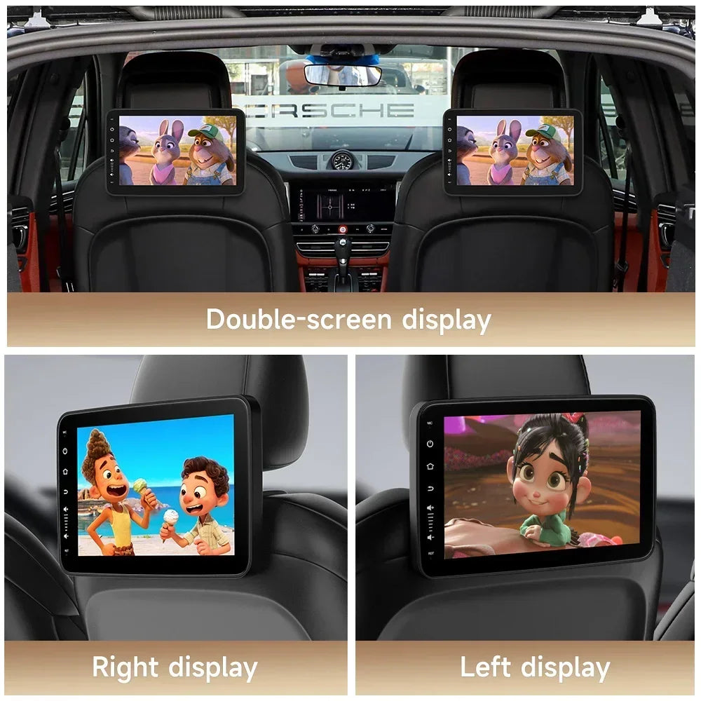 10.1" Android 12 Car Headrest Monitor 1G+32G WiFi
