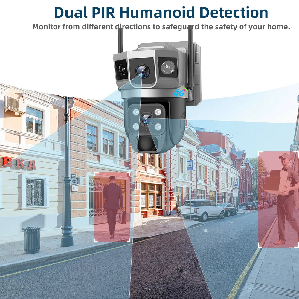 WiFi Solar Security Camera with 32GB and Night Vision