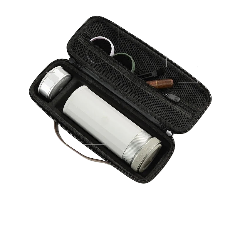 Portable Automatic Espresso Machine Stainless Steel Outdoor Travel Coffee Maker