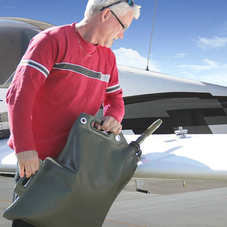 Rechargeable 20L Flexible Fuel Tank – UV-Resistant, Compact, for Off-Road & Travel