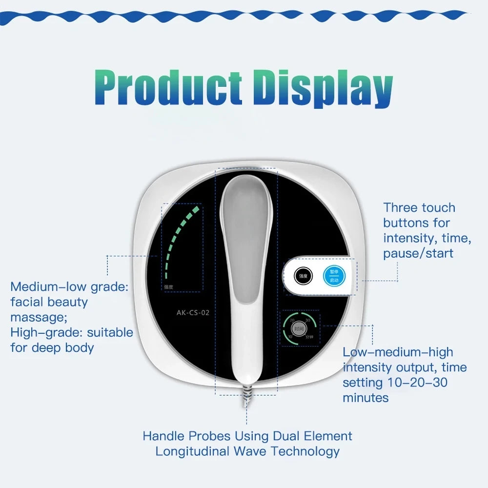 1MHz Ultrasound Pain Relief Machine with Adjustable Intensity & Timer Home Use