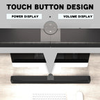 Wireless Home Theatre Sound Bar Bluetooth 5.1, 3D Stereo, FM Radio, TF/USB/AUX/RCA, Remote Control