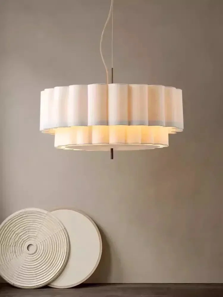 White Light Hanging Lamp for Bedroom or Living Room